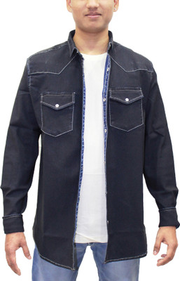 SOUTHBAY Full Sleeve Solid Men Denim Jacket