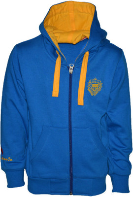 

Vinenzia Full Sleeve Solid Boys Jacket, Blue