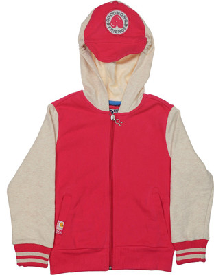 

Indirang Full Sleeve Printed Girls Jacket, Pink