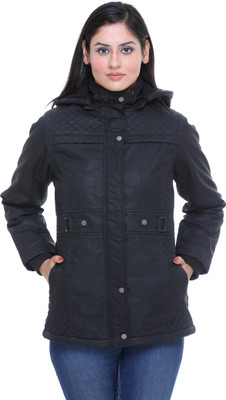 

Trufit Full Sleeve Solid Women's Jacket, Black
