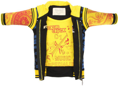 

Tonyboy Printed Baby Boys Jacket, Yellowblack
