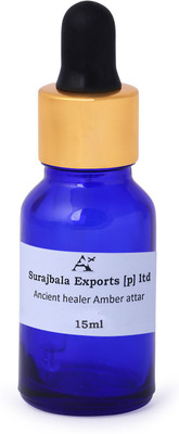 

Ancient Healer 100 % Pure Musk Amber Attar - 15 ml Herbal Attar(Citrus)