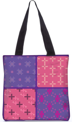 

Snoogg Indian Pattern Poly Canvas Fashion Handbag Shopping Shoulder Lunch Tote Bag For Women 21798 Multipurpose Bag(Multicolor, 5 L)