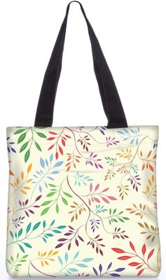 

Snoogg Indian Pattern Poly Canvas Fashion Handbag Shopping Shoulder Lunch Tote Bag For Women 22873 Multipurpose Bag(Multicolor, 5 L)