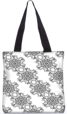 

Snoogg Indian Pattern Poly Canvas Fashion Handbag Shopping Shoulder Lunch Tote Bag For Women 22466 Multipurpose Bag(Multicolor, 5 L)