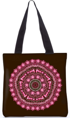 

Snoogg Indian Pattern Poly Canvas Fashion Handbag Shopping Shoulder Lunch Tote Bag For Women 23711 Shoulder Bag(Multicolor, 5 L)
