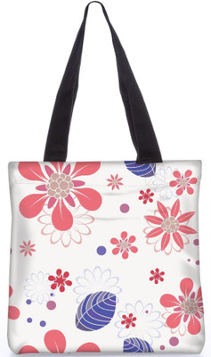 

Snoogg Indian Pattern Poly Canvas Fashion Handbag Shopping Shoulder Lunch Tote Bag For Women 23002 Shoulder Bag(Multicolor, 5 L)