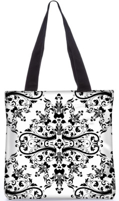 

Snoogg Indian Pattern Poly Canvas Fashion Handbag Shopping Shoulder Lunch Tote Bag For Women 22832 Shoulder Bag(Multicolor, 5 L)
