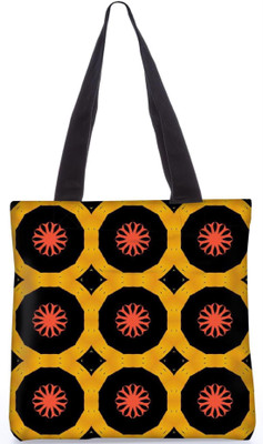

Snoogg Indian Pattern Poly Canvas Fashion Handbag Shopping Shoulder Lunch Tote Bag For Women 21225 Shoulder Bag(Multicolor, 5 L)