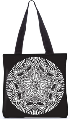 

Snoogg Indian Pattern Poly Canvas Fashion Handbag Shopping Shoulder Lunch Tote Bag For Women 23335 Multipurpose Bag(Multicolor, 5 L)