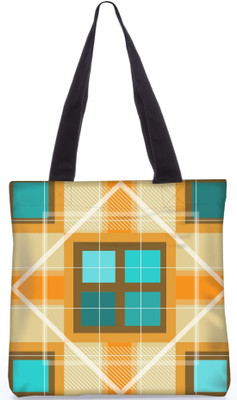 

Snoogg Indian Pattern Poly Canvas Fashion Handbag Shopping Shoulder Lunch Tote Bag For Women 22912 Multipurpose Bag(Multicolor, 5 L)