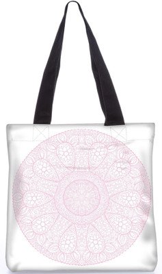 

Snoogg Indian Pattern Poly Canvas Fashion Handbag Shopping Shoulder Lunch Tote Bag For Women 23453 Shoulder Bag(Multicolor, 5 L)