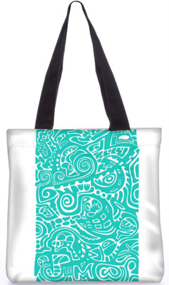 

Snoogg Indian Pattern Poly Canvas Fashion Handbag Shopping Shoulder Lunch Tote Bag For Women 21201 Multipurpose Bag(Multicolor, 5 L)