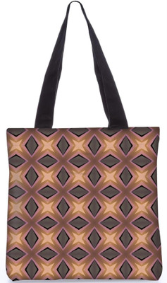 

Snoogg Indian Pattern Poly Canvas Fashion Handbag Shopping Shoulder Lunch Tote Bag For Women 22093 Shoulder Bag(Multicolor, 5 L)