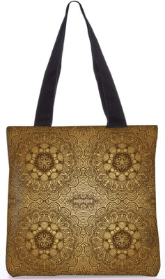 

Snoogg Indian Pattern Poly Canvas Fashion Handbag Shopping Shoulder Lunch Tote Bag For Women 21676 Shoulder Bag(Multicolor, 5 L)