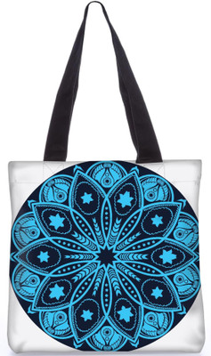 

Snoogg Indian Pattern Poly Canvas Fashion Handbag Shopping Shoulder Lunch Tote Bag For Women 23527 Shoulder Bag(Multicolor, 5 L)
