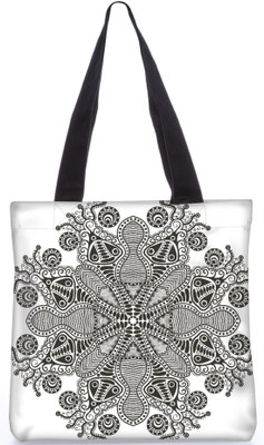 

Snoogg Indian Pattern Poly Canvas Fashion Handbag Shopping Shoulder Lunch Tote Bag For Women 23661 Multipurpose Bag(Multicolor, 5 L)