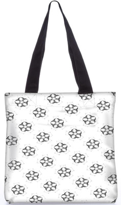 

Snoogg Indian Pattern Poly Canvas Fashion Handbag Shopping Shoulder Lunch Tote Bag For Women 22203 Shoulder Bag(Multicolor, 5 L)