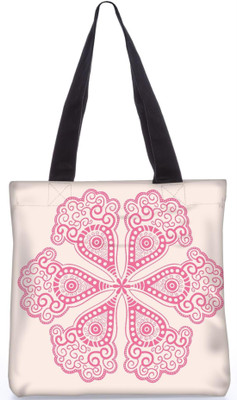

Snoogg Indian Pattern Poly Canvas Fashion Handbag Shopping Shoulder Lunch Tote Bag For Women 23652 Shoulder Bag(Multicolor, 5 L)