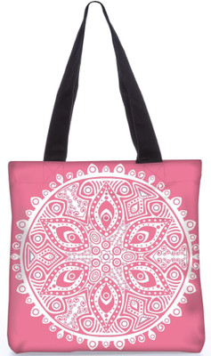 

Snoogg Indian Pattern Poly Canvas Fashion Handbag Shopping Shoulder Lunch Tote Bag For Women 23430 Shoulder Bag(Multicolor, 5 L)