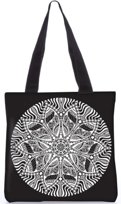 

Snoogg Indian Pattern Poly Canvas Fashion Handbag Shopping Shoulder Lunch Tote Bag For Women 23222 Shoulder Bag(Multicolor, 5 L)