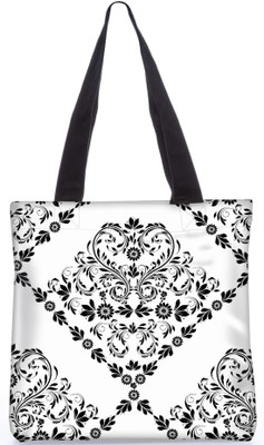 

Snoogg Indian Pattern Poly Canvas Fashion Handbag Shopping Shoulder Lunch Tote Bag For Women 23052 Shoulder Bag(Multicolor, 5 L)