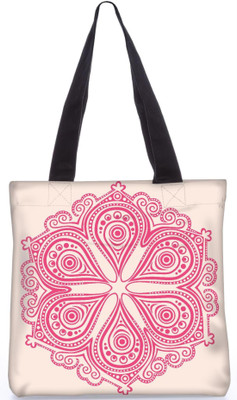 

Snoogg Indian Pattern Poly Canvas Fashion Handbag Shopping Shoulder Lunch Tote Bag For Women 23738 Multipurpose Bag(Multicolor, 5 L)