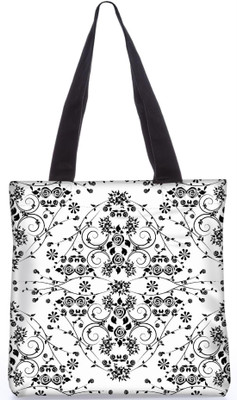 

Snoogg Indian Pattern Poly Canvas Fashion Handbag Shopping Shoulder Lunch Tote Bag For Women 22835 Shoulder Bag(Multicolor, 5 L)