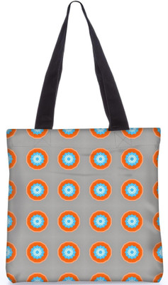 

Snoogg Indian Pattern Poly Canvas Fashion Handbag Shopping Shoulder Lunch Tote Bag For Women 21495 Shoulder Bag(Multicolor, 5 L)