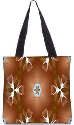 

Snoogg Indian Pattern Poly Canvas Fashion Handbag Shopping Shoulder Lunch Tote Bag For Women 21435 Multipurpose Bag(Multicolor, 5 L)