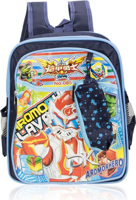 

AVMART Black & Blue Backpack 15 L Backpack(Multicolor)