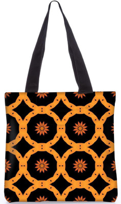 

Snoogg Indian Pattern Poly Canvas Fashion Handbag Shopping Shoulder Lunch Tote Bag For Women 21187 Shoulder Bag(Multicolor, 5 L)