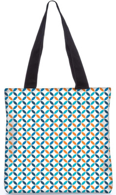 

Snoogg Indian Pattern Poly Canvas Fashion Handbag Shopping Shoulder Lunch Tote Bag For Women 21339 Shoulder Bag(Multicolor, 5 L)