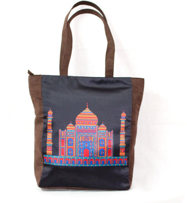 

anartline Taj Printed Tote Shoulder Bag(Multicolor, 15 L)