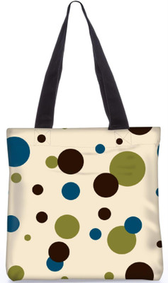 

Snoogg Indian Pattern Poly Canvas Fashion Handbag Shopping Shoulder Lunch Tote Bag For Women 22107 Shoulder Bag(Multicolor, 5 L)