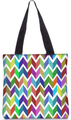

Snoogg Indian Pattern Poly Canvas Fashion Handbag Shopping Shoulder Lunch Tote Bag For Women 21425 Multipurpose Bag(Multicolor, 5 L)