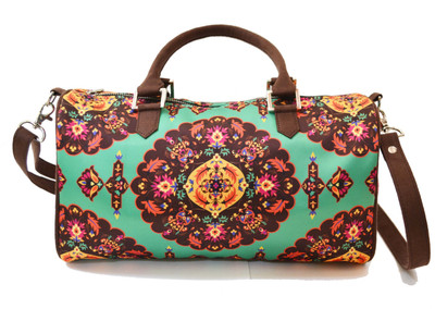 

anartline Oriental Printed duffle bag Shoulder Bag(Multicolor, 7 L)
