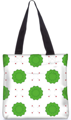 

Snoogg Indian Pattern Poly Canvas Fashion Handbag Shopping Shoulder Lunch Tote Bag For Women 21196 Shoulder Bag(Multicolor, 5 L)