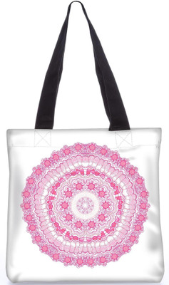 

Snoogg Indian Pattern Poly Canvas Fashion Handbag Shopping Shoulder Lunch Tote Bag For Women 23332 Shoulder Bag(Multicolor, 5 L)