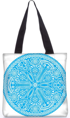 

Snoogg Indian Pattern Poly Canvas Fashion Handbag Shopping Shoulder Lunch Tote Bag For Women 23220 Shoulder Bag(Multicolor, 5 L)