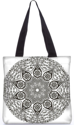 

Snoogg Indian Pattern Poly Canvas Fashion Handbag Shopping Shoulder Lunch Tote Bag For Women 23311 Multipurpose Bag(Multicolor, 5 L)