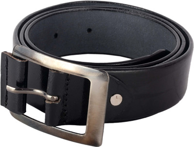 

sub kuch Men Black Genuine Leather Belt