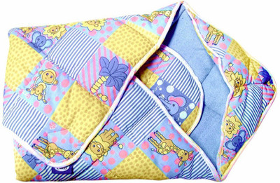 

Littles Printed  Blanket(Cotton, Multicolor