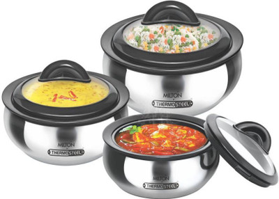 Milton CLARION JUNIOR GIFT SET Pack of 3 Serve Casserole Set 1500 ml