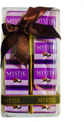 

Mystik Premium Creamy Milk Chocolate Gift Box (8 Pc) Fudges(144 g)