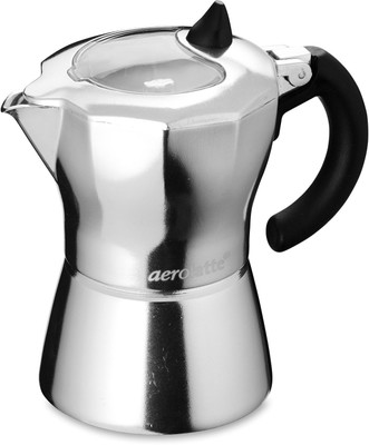 

AEROLATTE MV-1-3AL 3 Cups Coffee Maker(Glossy and Shiny Aluminium)