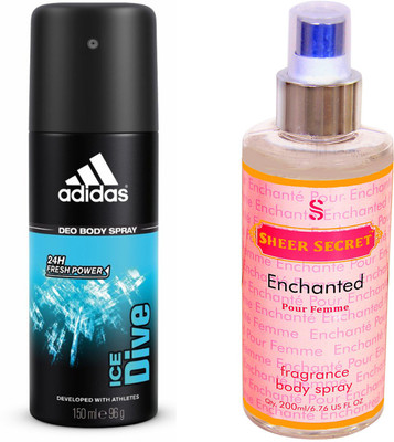 

ADIDAS ICE DIVE with SHEER SECRET ENCHANTED WOMEN(Set of 2)