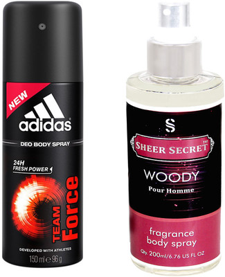 

ADIDAS TEAM FORCE with SHEER SECRET WOODY MEN(Set of 2)