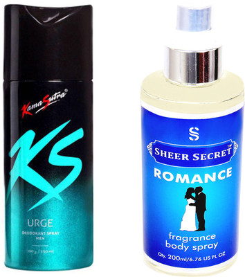 

KamaSutra URGE with SHEER SECRET ROMANCE(Set of 2)