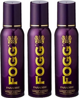

Fogg Paradise Deodorant Spray - For Women(360 ml, Pack of 3)